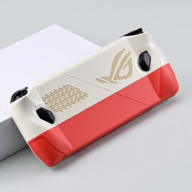 ASUS ROG Ally Game Console Protector, Full Protective Cover Case Accessories (Beige)