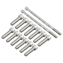 Bevinsee LS Oil Pan Bolt Kit LSX Compatible with Chevy Silverado Truck 1997-2014 LS Series Engines LS1 LS3 LS2 LQ4 LQ9 LS6 L99 L33 4.8L 5.3L 6.0L 6.2L Vortec