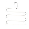 NAHANCO NHMLPH S-Shape Multilayer Metal Space Saving Pant/Scarf Hangers for