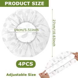 Food Covers, Pack of 4 Fermenting Foil Covers for Bread Cover, Bowl Covers, Reusable Bread Baking Accessories, Covers for Bowls for Fermenting Bread, Sourdough Cases.