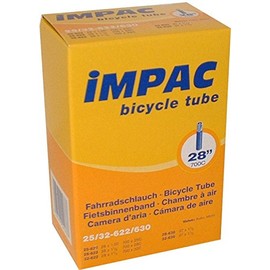 Impac Unisex Adult 650B MTB Bike Inner Tube - Black, 27.5-Inch