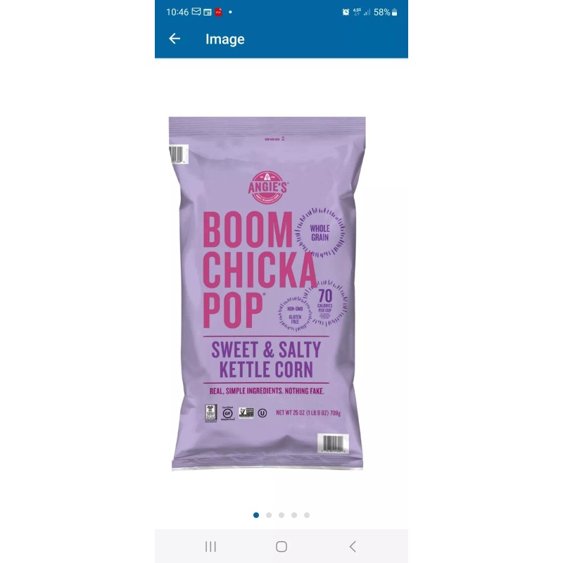 Angie's Boom Chicka Pop Whole Grain Sweet & Salty Kettle