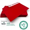 Envelopes DIN Long 220 x 110 mm Vermilion Red Pack