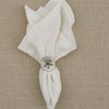Split P Sand Dollar Napkin Ring Set of 4