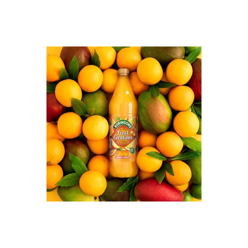 Robinson's Orange Fruit Drink, No Added Sugar, 1L