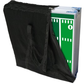 PartyPongTables.com 2-in-1 San Francisco Football Field 2-in-1 Cornhole Boards & Beer Pong Tailgate Table - San Francisco Football Field