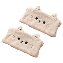 Minkissy Cute Animal Headband Set 2 Pcs Soft Skincare Headband for Women Girls for