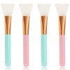 4-Piece Soft Silicone Face Mask Brushes – Ideal for Mud