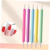 Outanaya 5pcs Nail Art Tools Set Manicure Painting Kit Embossing