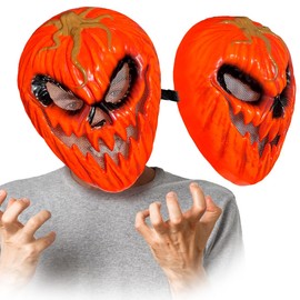 Máscara Calabaza Killer Sangrienta Disfraz Halloween Cosplay