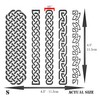 Celtic Knot Stencil, 11.4 x 11.4 cm (S) - Irish