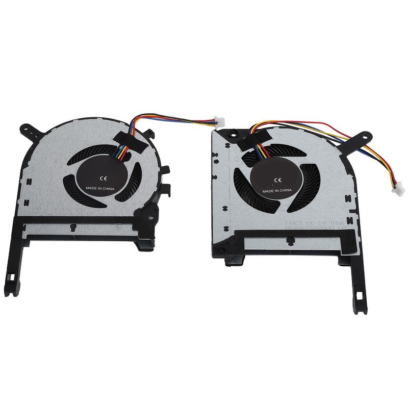 2pcs Laptop CPU GPU Cooling Fans Replacement for ASUS TUF
