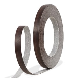 GSCIT Club Walnut Edge Banding, 3/4 inch x 50ft roll of Veneer Edge Banding - Pre-glued Flexible Wood PVC Tape for Cabinet Repair and Furniture Restoration