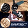 Pomsare 5PCS Angle Grinder Wood Carving Disc Set, Polishing Wheel