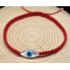 MYSTIC JEWELS By Dalia Red Macrome Thread Bracelet with Mother