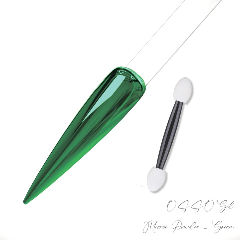 Mirror Chrome Powder for Gel Nail Art (Greeen)