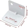 Tsnamay 24Pcs 26x26x32mm L Shaped Angle Bracket Corner Brace Support