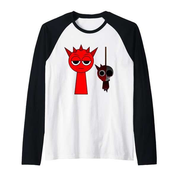 Raddy and Horror Raddy Sprunky | Simon Jevin Raglan Baseball
