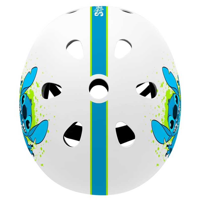 STAMP Unisex Youth Casque Skate Stitch, Blue, S