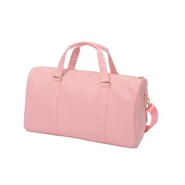 Kaymey Young Teens Travel Duffel Weekender Bag,Weekend Sports Gym Bag Travel Men Womens (9#Pink)