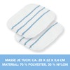 MAXXMEE Floor Cloth for Vibration Steam Mop Replacement Covers 28