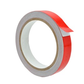 WOD RTC7 Engineering Grade Retro Reflective Tape Red, 3/4 inch Wide x 30 ft. Outdoor Waterproof Safety Reflector for Autos, Bikes, Camper, RV, Boat Striping, and Traffic Signage Marking