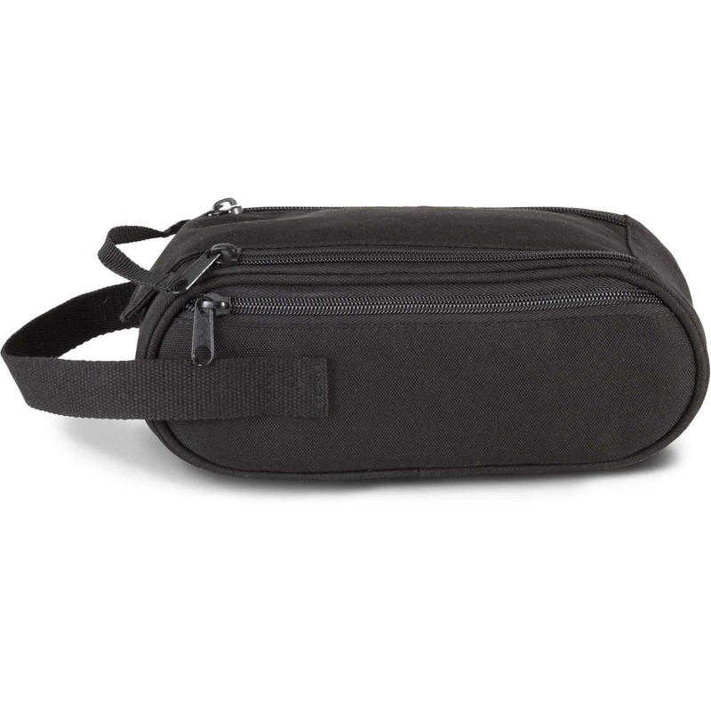 Sacoche de pétanque noire 3 boules with fermeture zip and