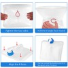 Portable Water Container Collapsible 10L/15L/20L Foldable Bucket for Camping Hiking