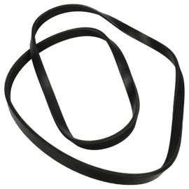 vhbw Replacement Belt for AEG/Electrolux 206202030071, 132353100/2, 1240211100, 1240211308 for Tumble Dryer - 120 cm Black