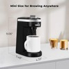 CHULUX Single Serve Coffee Maker for K Capsule and Ground