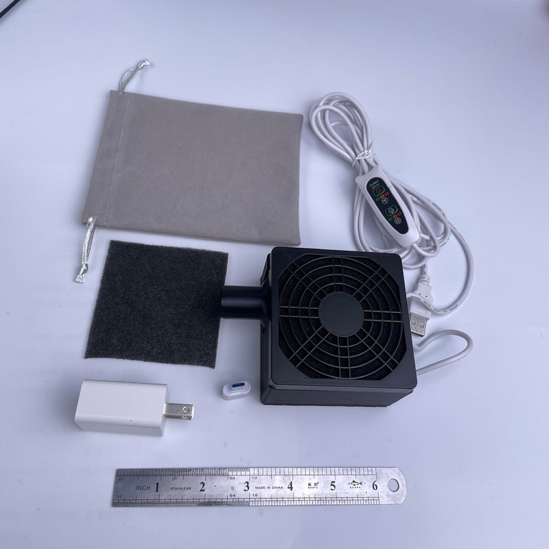 Hose Dryer with Filter & Noise-Reduction Base, High-Powered Turbo Fan