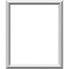Ekena Millwork PNL20X24AS-01-CASE-2 Ashford Molded Classic Wainscot Wall Panel, 20-in.