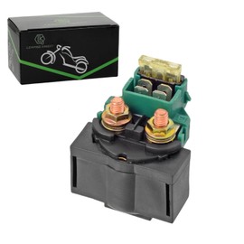 Starter Solenoid Relay for Kawasaki Bayou 220 KLF220 1988-2002 Bayou 250 KLF250 2003-2010 ATV KLX650 1993-1996/VN800 Vulcan 800 1996-2005/SUZUKI GSXR750 1993 ATV Scooter