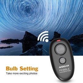 Aodelan Wireless Shutter Release Remote Control for Sony A6000 A3000 A6300 A500 A200 A5100 A9 A560 A700 A850 RX-100III A7II A7III HX300 RX100 V(A) RX100 VI, Replace RM-L1AM and RM-SPR1