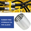 eMagTech Pack of 10 Hydraulic Press Sleeves, Non-Peelable Hydraulic Press