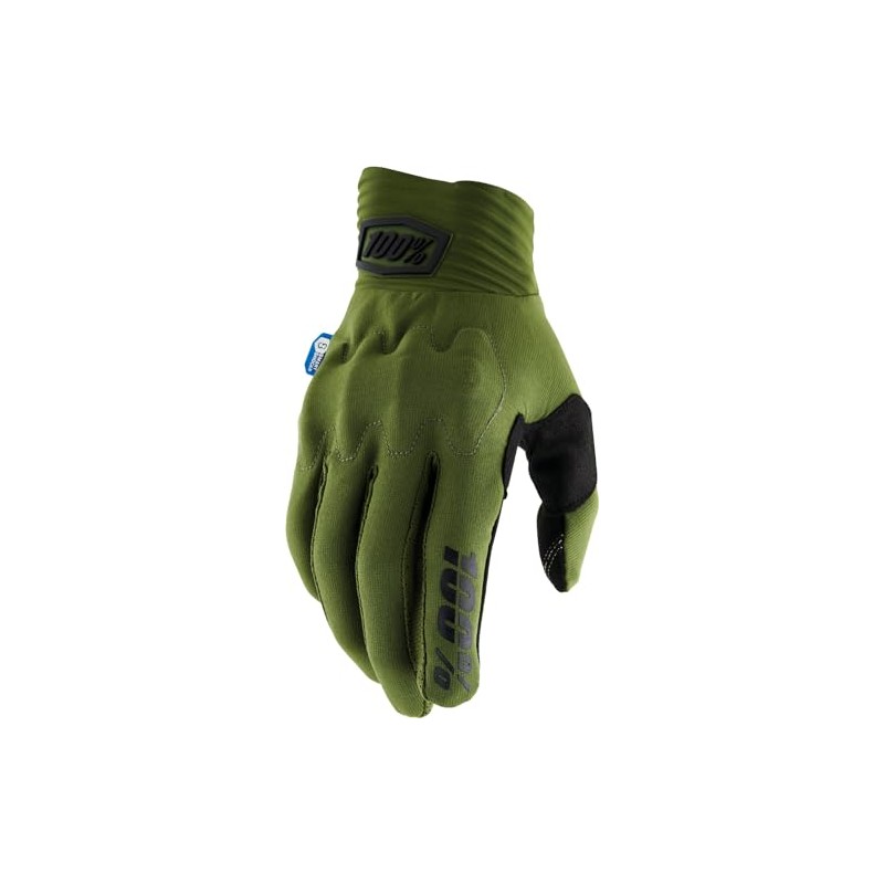 100%, Cognito SMART Shock Gloves, Adult, M, Black
