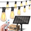 Stright Solar Powered String Light 100FT with Remote Control 8