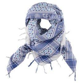 Sudra Jewish Scarf - Mosaic with Fringes for Men and Women - Versatile Premium Fabric Wear as Neck or Head Scarf for Everyday, Special Occasions, or Unique Gift for Everyone