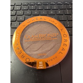 L'Oreal Paris Glam Bronze Bronzer For Face & Body ~  03 Deep ~ 0.41oz Brand New