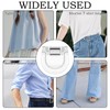 8Pcs Adjustable Hem Clips for Pants, Fabric Holders for Hemming