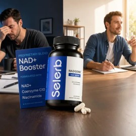 Nad+ Booster Selerb Nadgenie 30 Cáps Energía Celular Premium