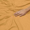 Oxford Homeware Ochre Double Fitted Sheet -100% Brushed Microfibre 1800