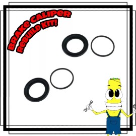 OASB Front Disc Brake Caliper Rebuild Repair Kit for Volkswagen GTI 2022-2023