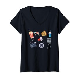Awesome Hollywood Film Director Starter Kit V-Neck T-Shirt