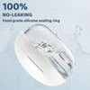 Gaboolo Retainer Cleaner Case,No-Leak Mouth Guard Case with Retainer Removal