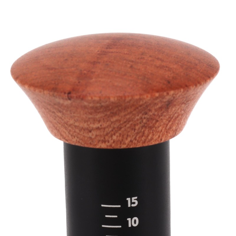 Coffee Tamper Spring Loaded Tamper Calibrated Coffee Tamper Wood Handle