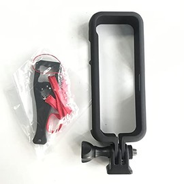 MotuTech Frame Protector Mount Adapter for Insta360 One X2 Camera Hole 1/4 Inch Universal Screw Connector for Tripod Selfie Stick