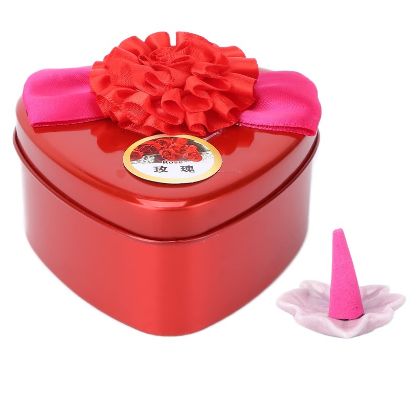 Qukaim Back Incense Red Rose Incense Cones Strong Fragrance Indoor