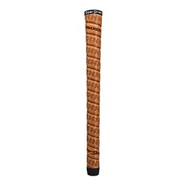 SuperStroke Traxion Wrap Gold Club Grip, Tan (Midsize) | Advanced Surface Texture That Improves Feedback and Tack | Extreme Grip Provides Stability and Feedback | Transfer Speed More Effectively