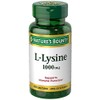 Nature's Bounty L-Lysine 1000 mg Tablets 60 ea (Pack of